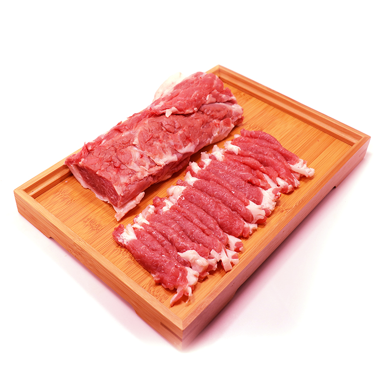 北京清真手切肉片里脊新鲜火涮锅食材内蒙羔肥羊肉卷
