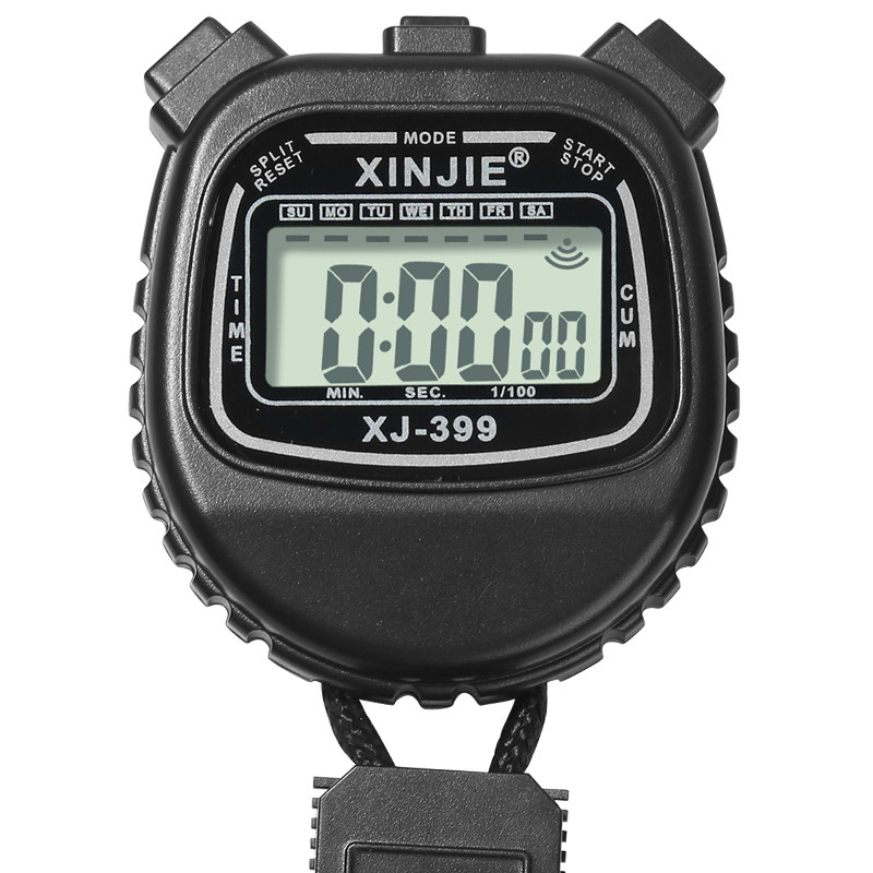 多道电子秒表计时器运动健身跑步田径训练学生计时工具