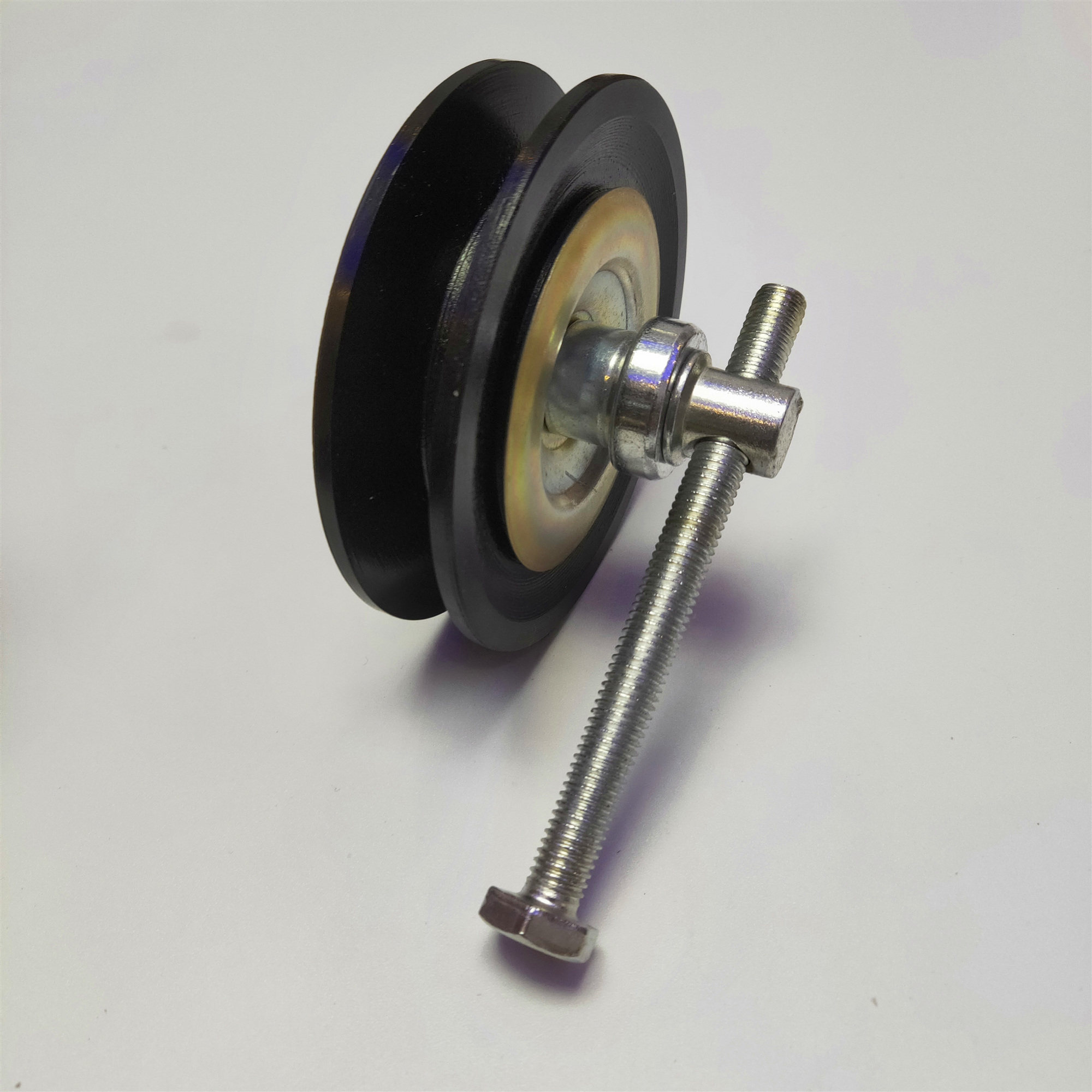 空调皮带汽车空调涨紧轮调整压缩机调节轮压轮涨紧轮