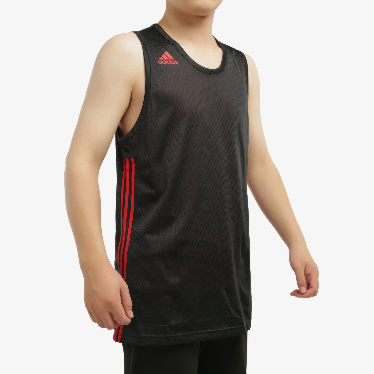 adidas阿迪达斯正品篮球背心上衣运动无袖宽松两面篮球服