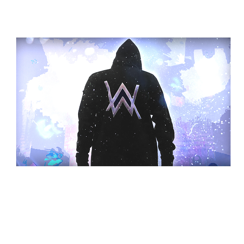 alan walker 艾伦沃克 电音舞曲派对海报画酒吧dj音乐