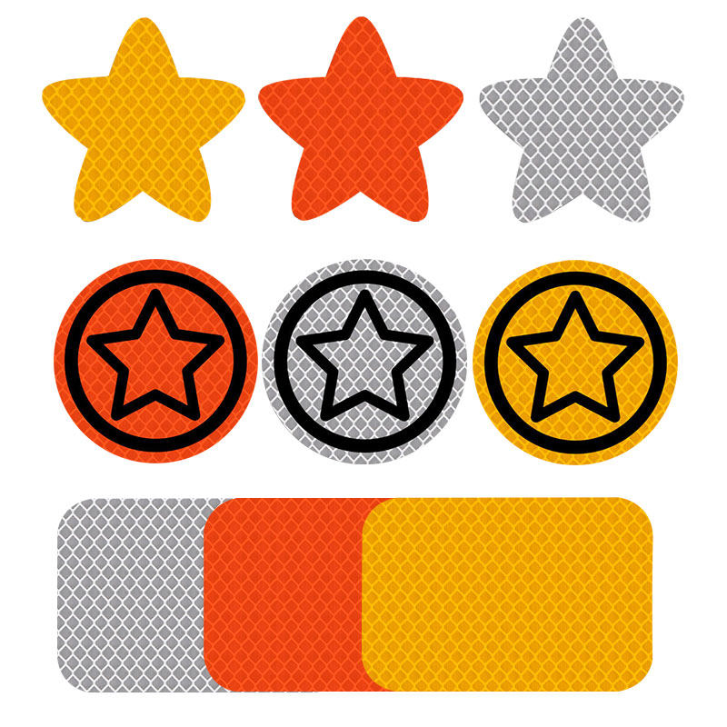 反光骑行3m自行车电动车摩托车头盔夜间夜光警示汽车装饰贴