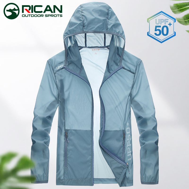 防晒衣男夏季超薄款冰丝防紫外线透气男士皮肤衣钓鱼防晒服外套女