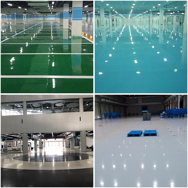 水性环氧树脂地坪漆耐磨地板漆自流平水泥地面漆室内室外家用油漆