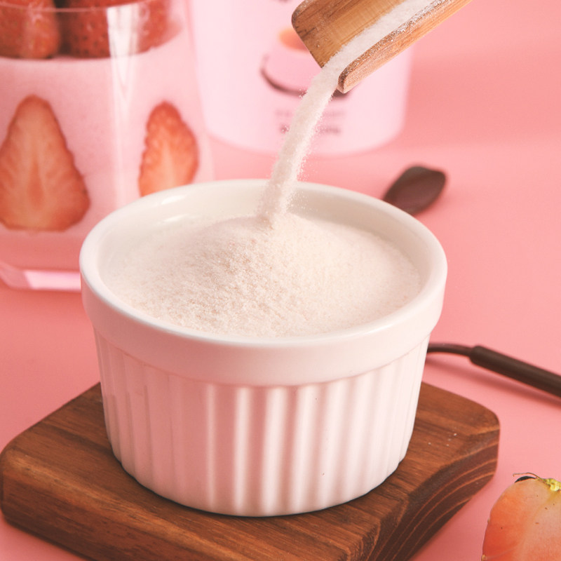 展艺布丁粉100g 芒果草莓牛奶味果冻粉食用自制diy家用奶茶店原料