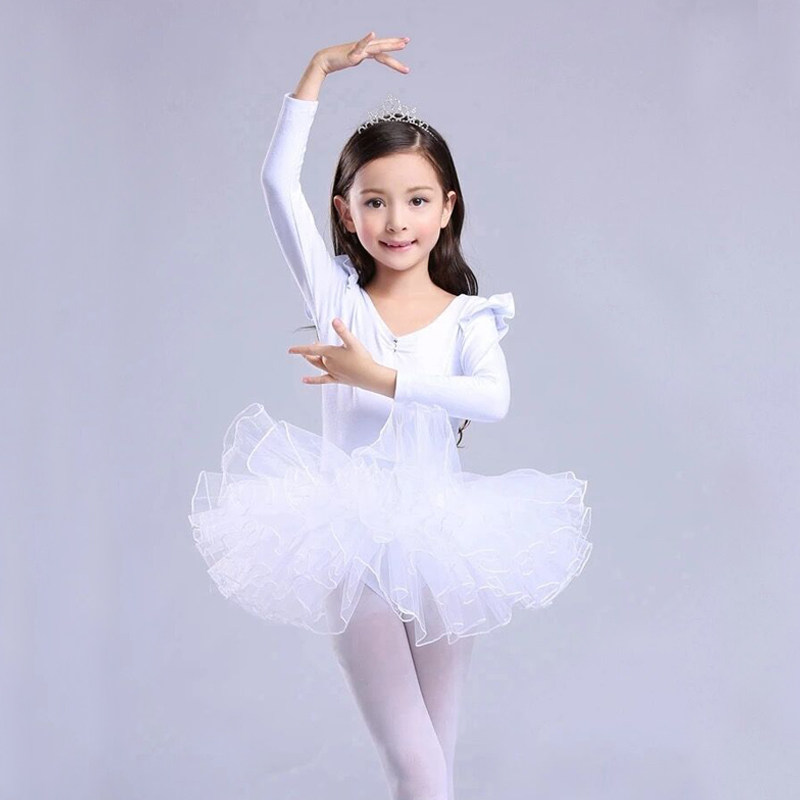 儿童舞蹈服装女童芭蕾舞裙考级服幼儿体操练功服少儿演出服