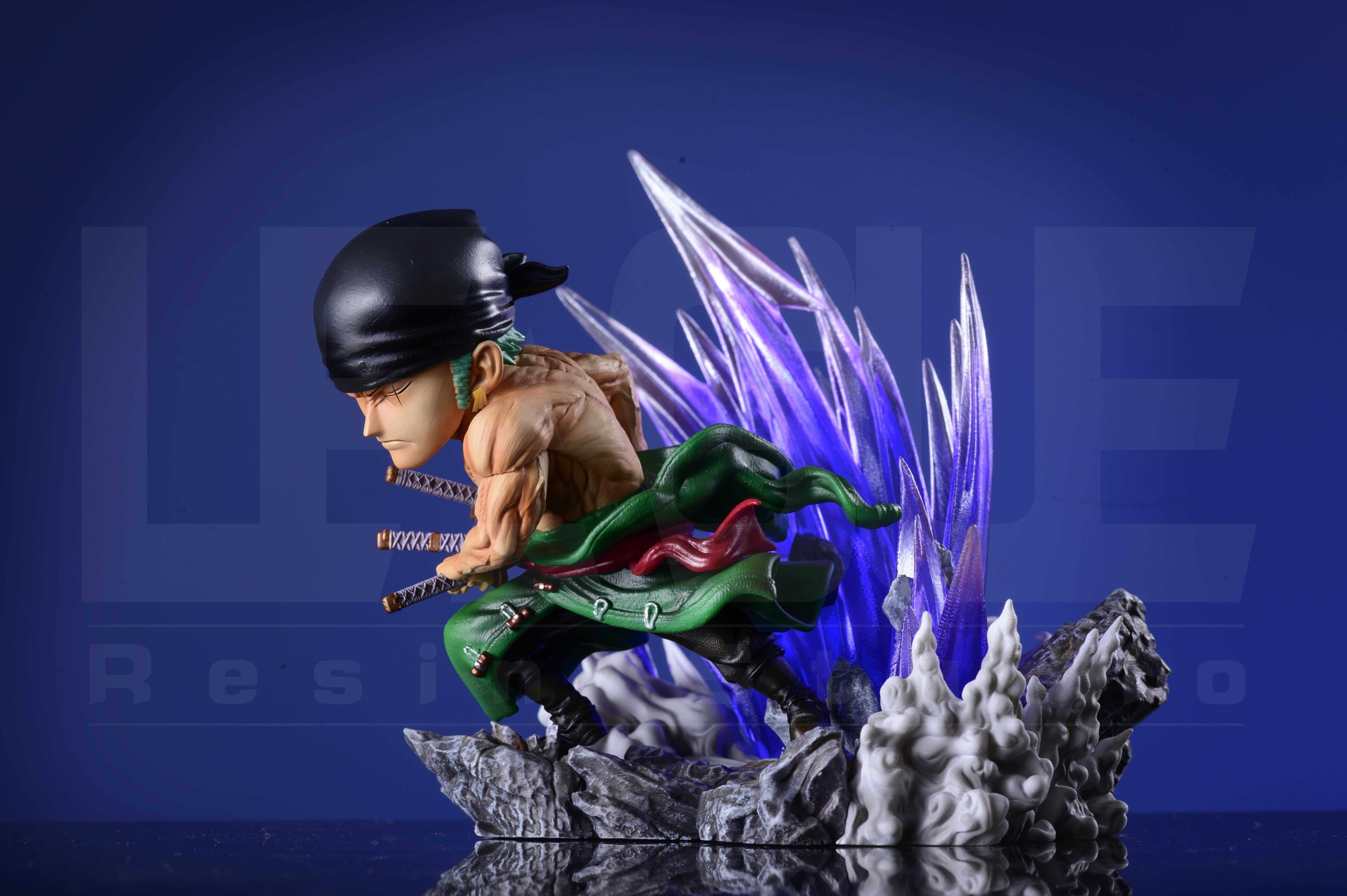 梦想小镇leaguelg索隆共鸣系列海贼王gk限量手办