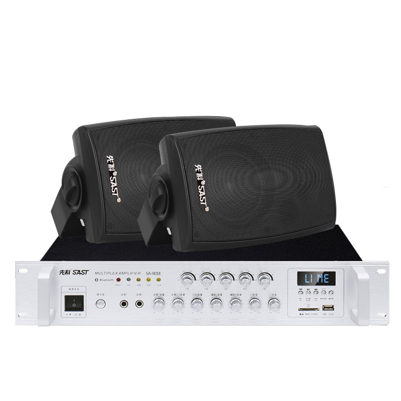 sast先科sa5会议室壁挂音响餐厅店铺用室内挂工程解决方案