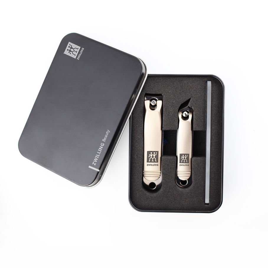 德国双立人指甲刀单个小号进口日本指甲剪斜口随身便携指甲钳