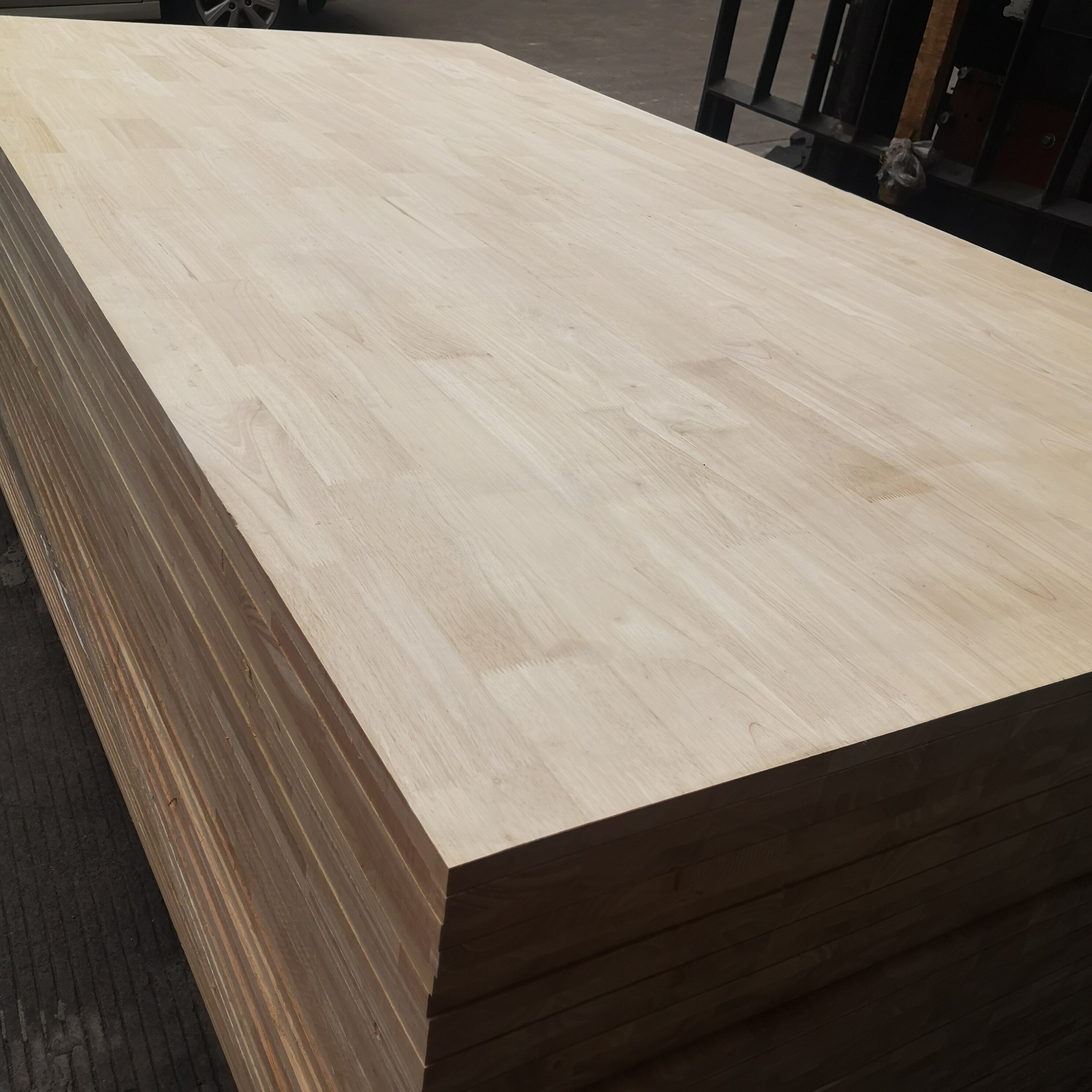 木板橡胶胶木指接橡木板实指节拼板uv定制原木板