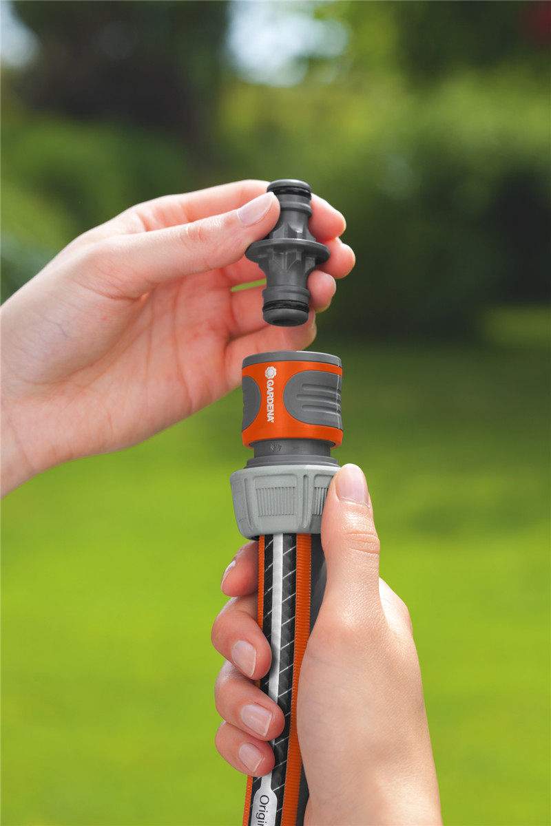 全铜水枪接头配件 纯铜洗衣机接头 通水止水 4件套快接 洒水器