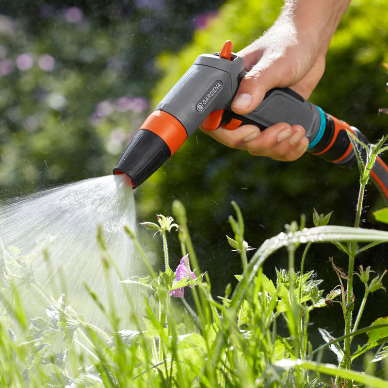 德国进口嘉丁拿抗冻级家用水枪浇花洗车清洁多功能水枪