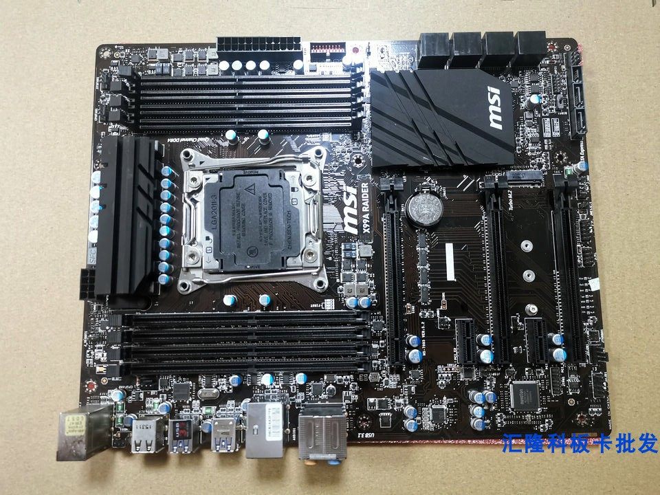 msi微星x99araider旗舰x99主板支持e5v3v4主板