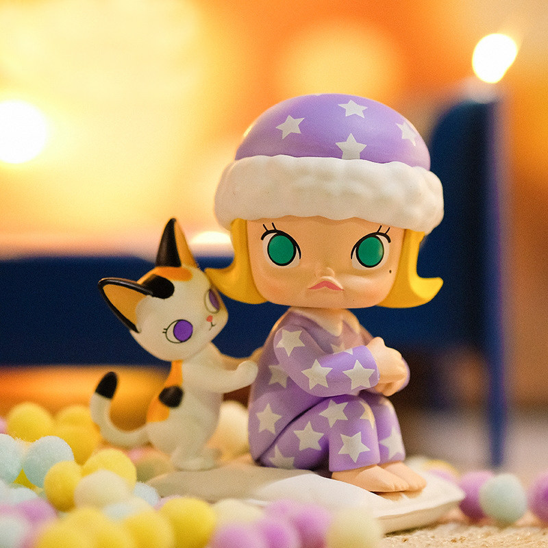 茉莉一天盲盒女孩2020网红新款molly儿童手办潮玩盲盒