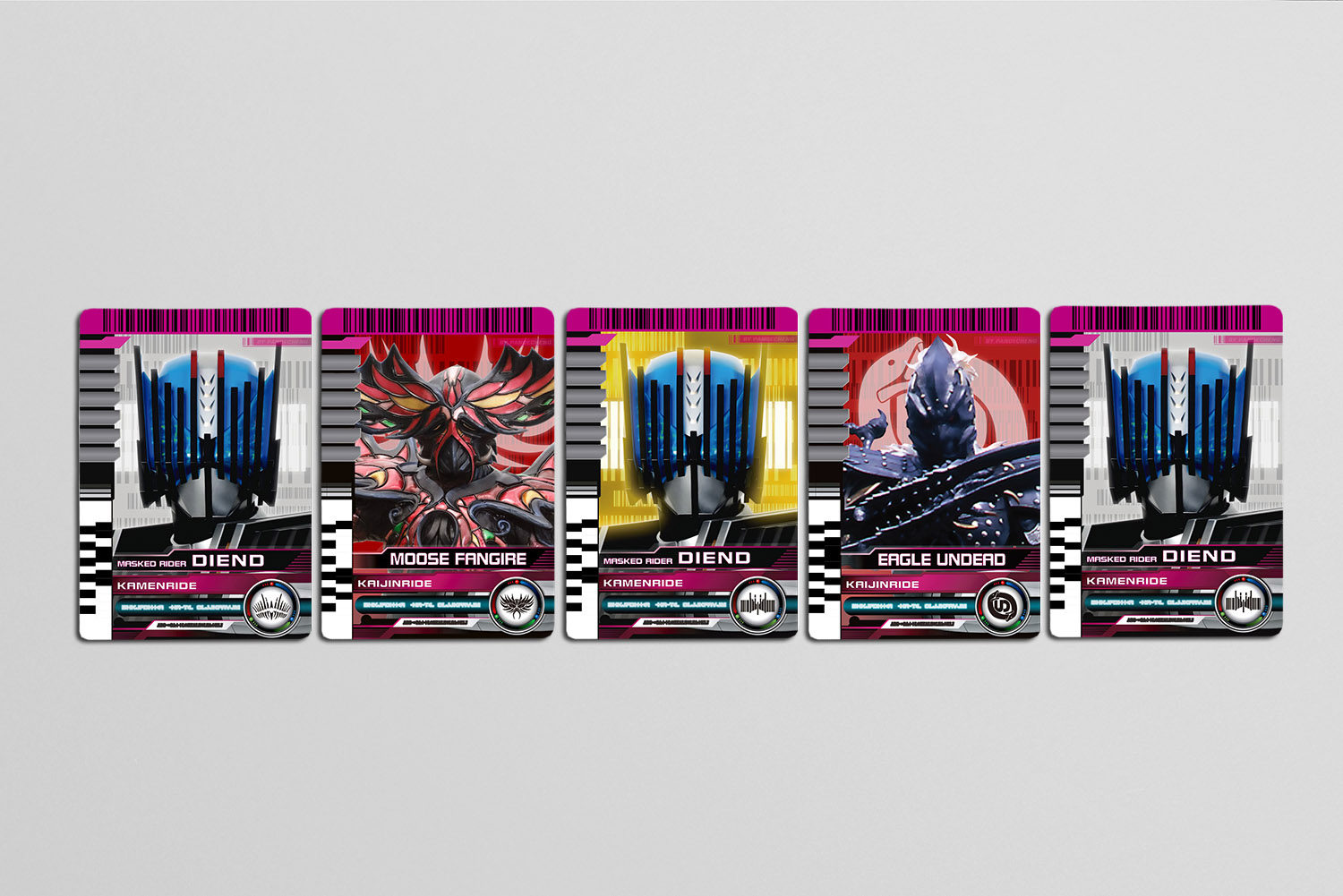 假面骑士卡片decadediend特典腰带带枪海东卡牌动漫挂件