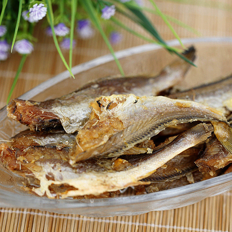 特产香烤黄花鱼干货250克香酥小黄黄鱼干即零食即食鱼零食
