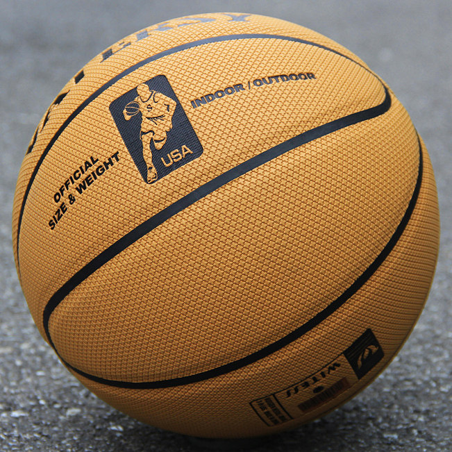 witess/威特斯专柜正品篮球水泥地十字纹室外耐磨篮球 全国包邮