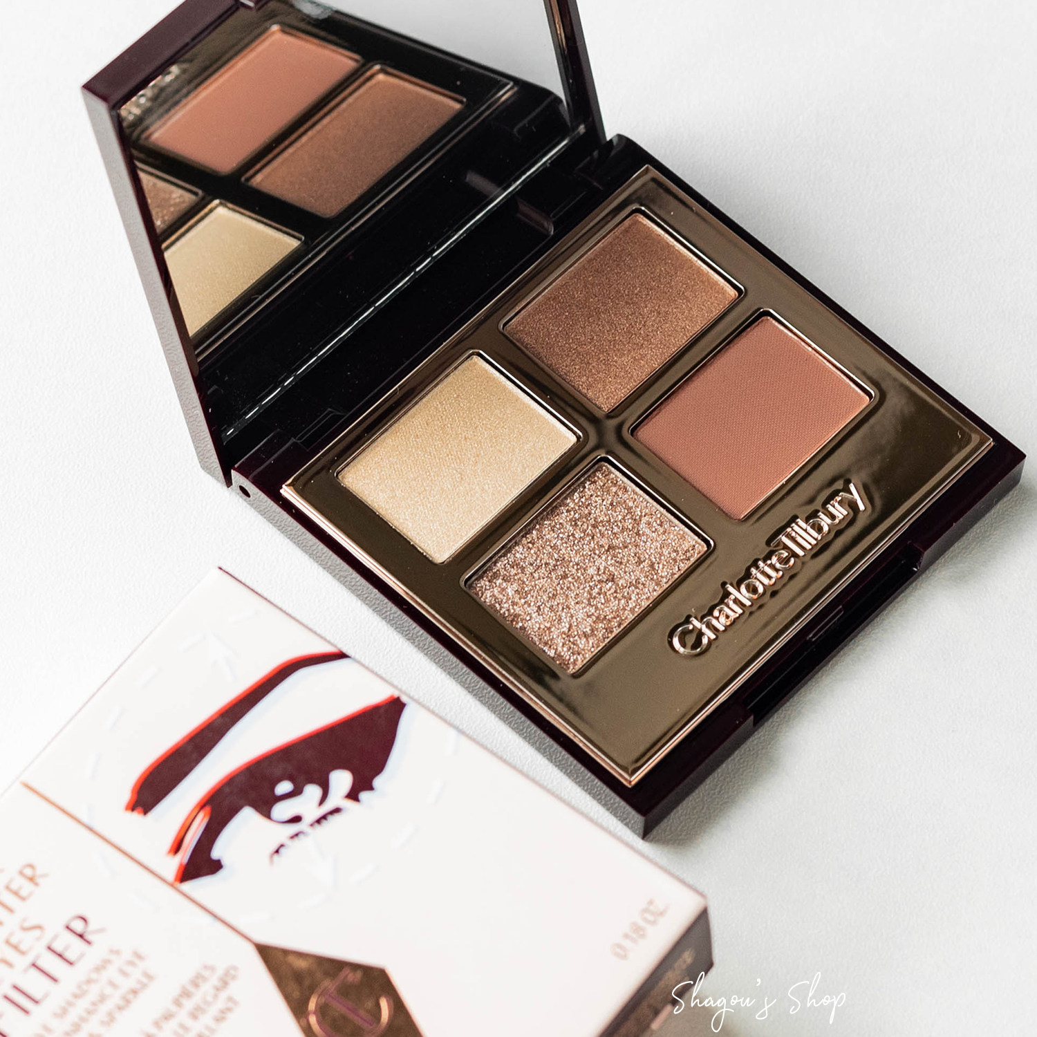 英国ct四色眼影pollowtalkdreamsexaggereyespillowtalk眼影