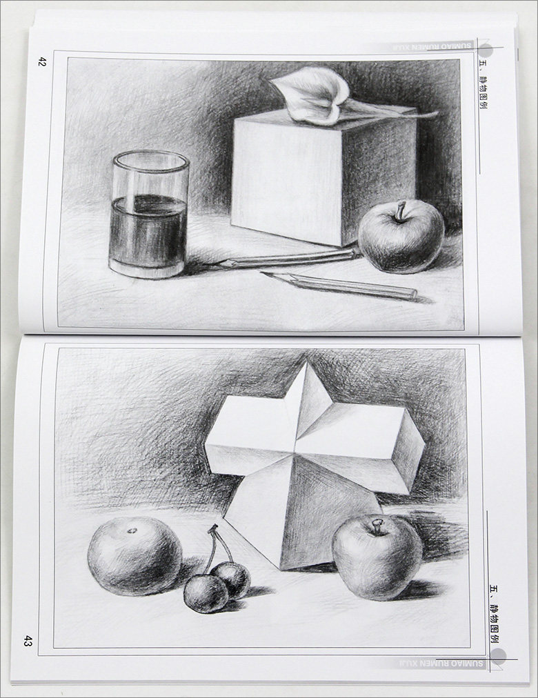 素描石膏正版商城教材教程辅导美术临摹范画工艺美术新