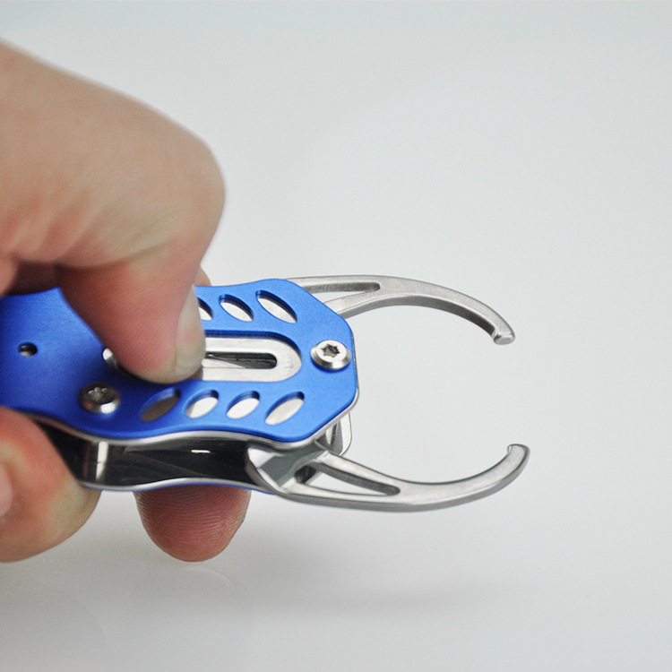 迷你控鱼夹鱼不锈钢路亚控鱼器钓鱼用品控鱼钳