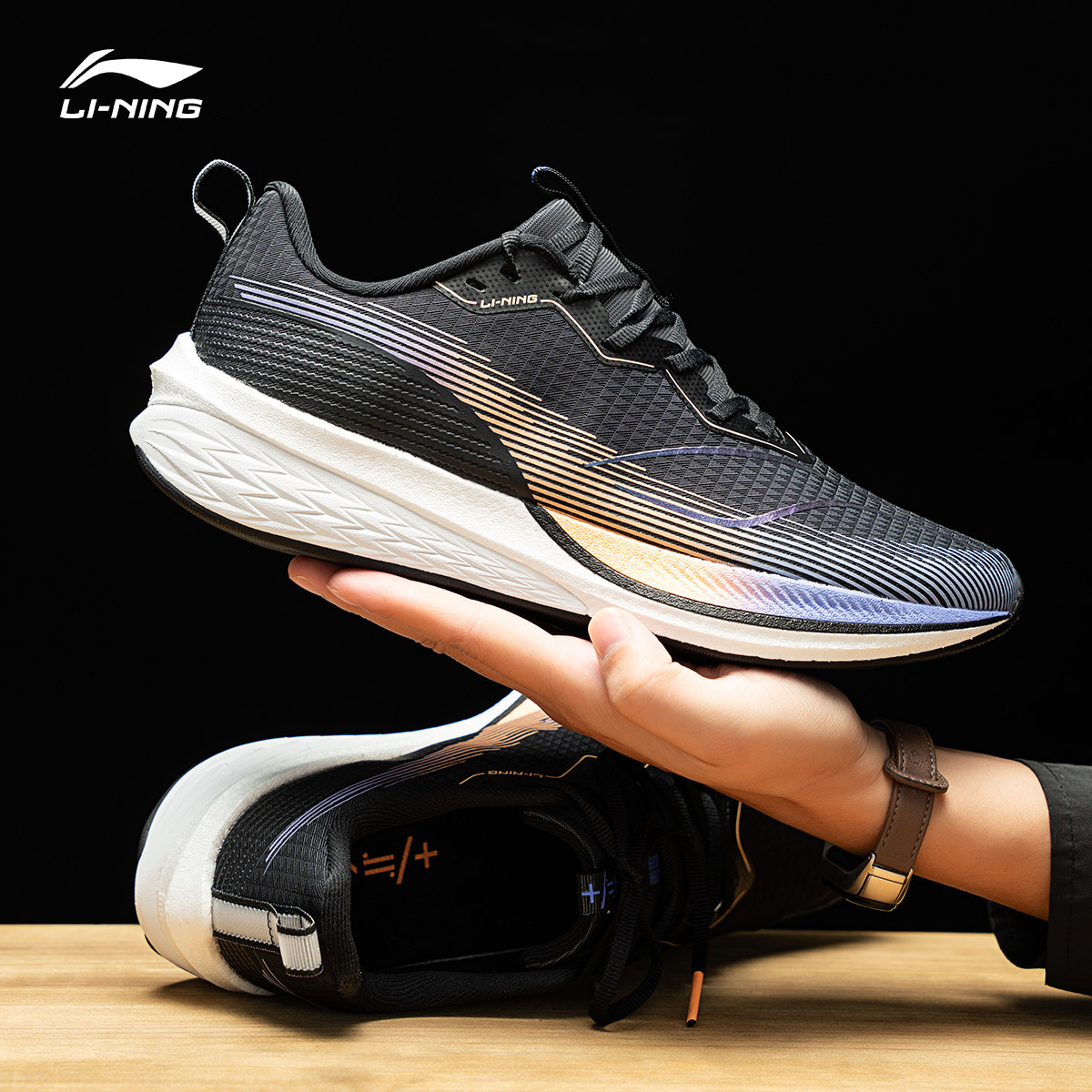 李宁赤兔6pro跑步鞋男鞋42减震透气轻便跑鞋学生运动鞋armt043