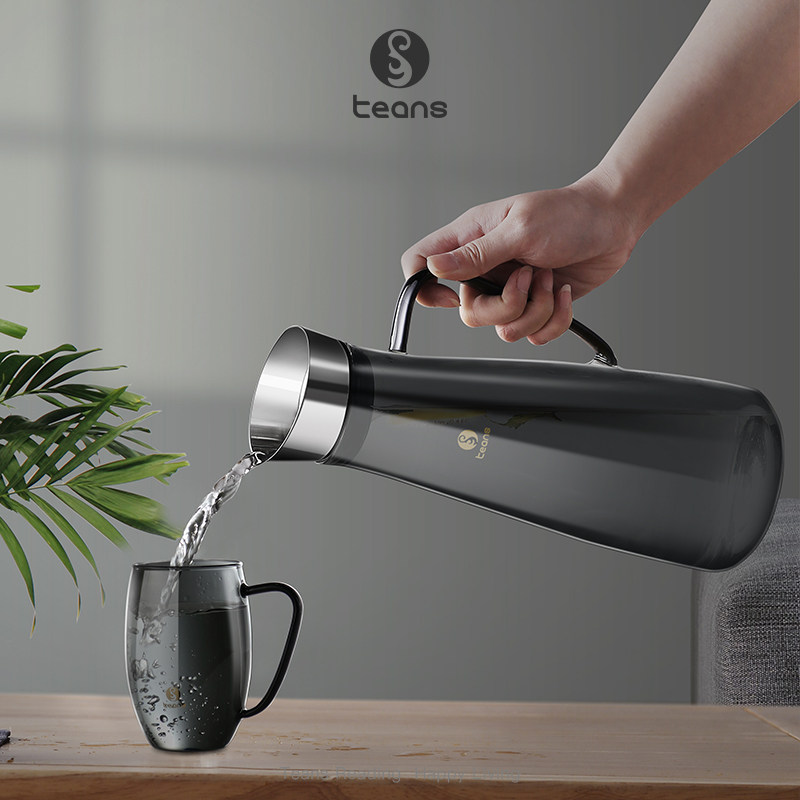 水壶棠诗冷水家用耐高温玻璃凉白开水水杯套装冷水壶