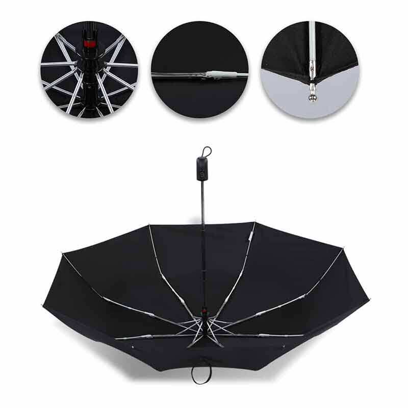 德国boy全自动雨伞男士英伦商务折叠伞自开晴雨伞