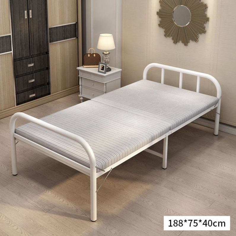 折叠床单单人午休硬床简易办公室硬板铁床医院折叠床