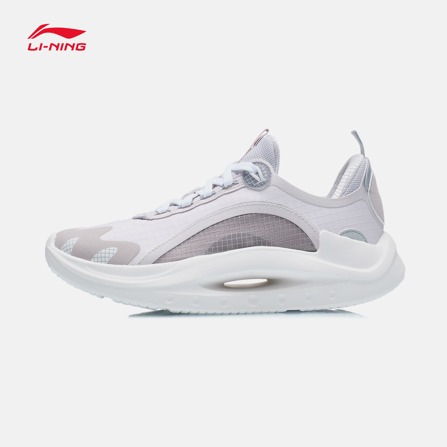 李宁跑步鞋女2021秋冬天启休闲休闲鞋鞋子轻便跑步鞋