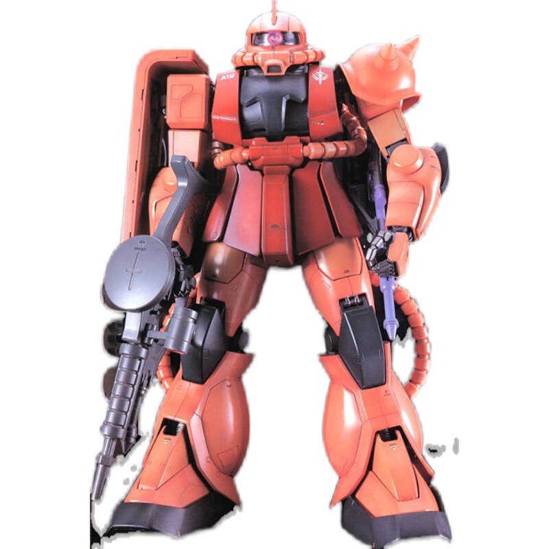 万代pgcharzakums-06s夏亚专用红色扎古ii高达模型专区