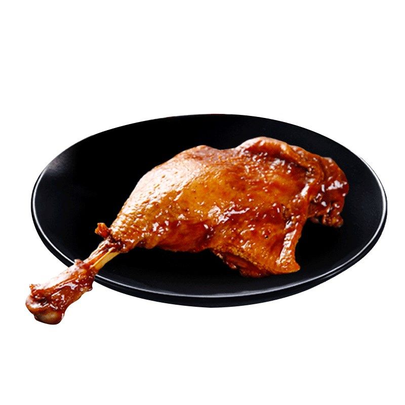 210个120g报春辉美味大鸭腿乡巴佬鸡腿麻辣腿卤味零食整箱批包邮