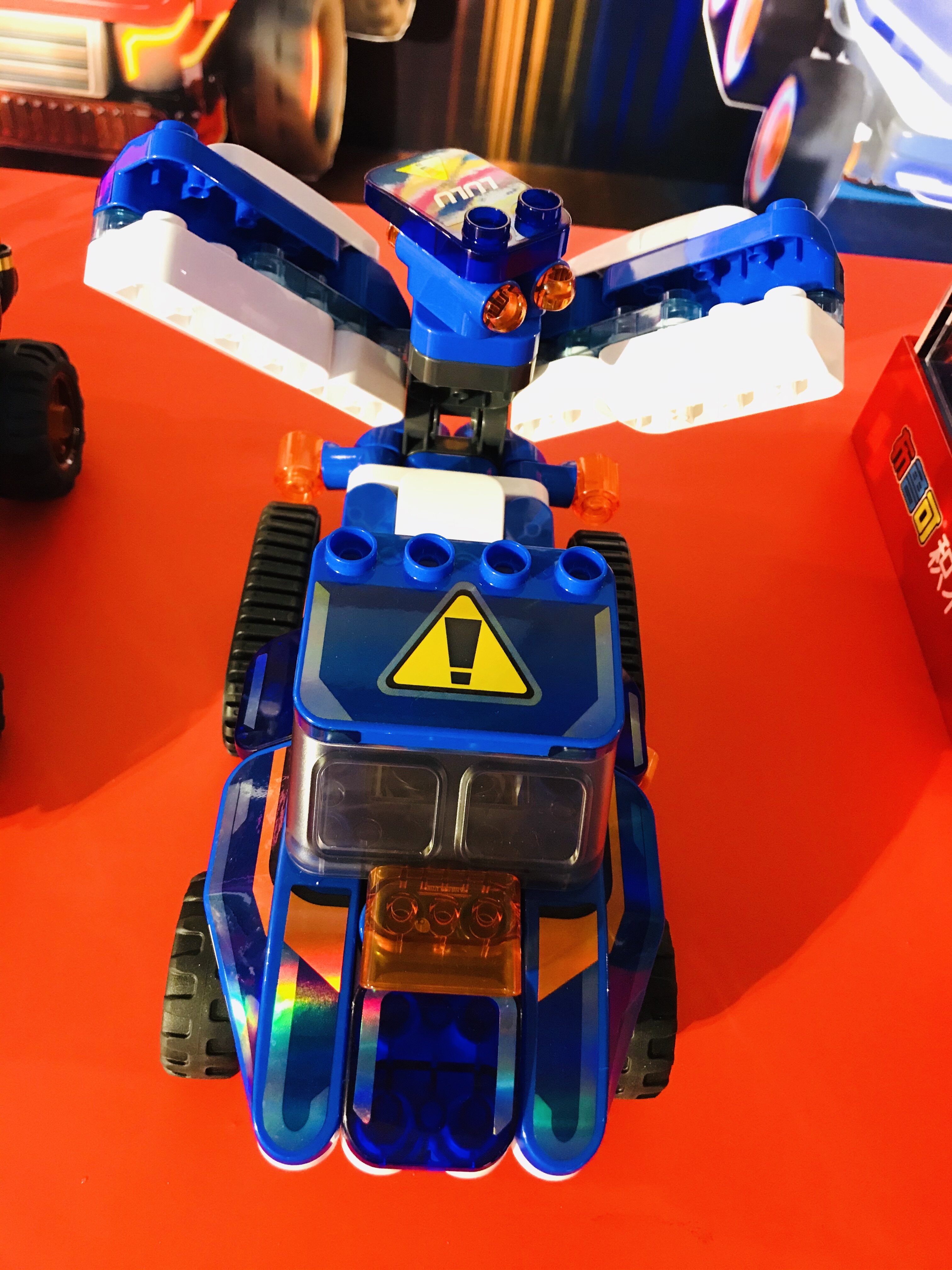 布鲁积木百变战队拼插布鲁克儿童益智益智玩具玩具车建构