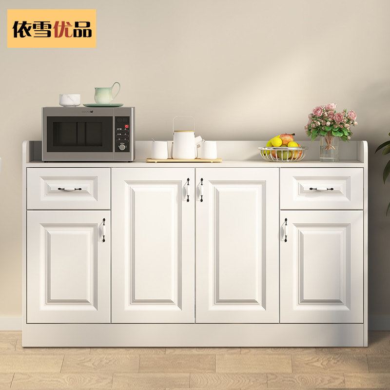 餐边柜轻奢简约现代餐厅客厅厨房收纳柜家用高柜欧式碗柜酒柜高档