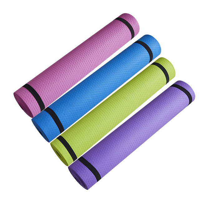 瑜伽38mm加厚eva防潮垫健身户外野营防潮防滑垫瑜伽垫