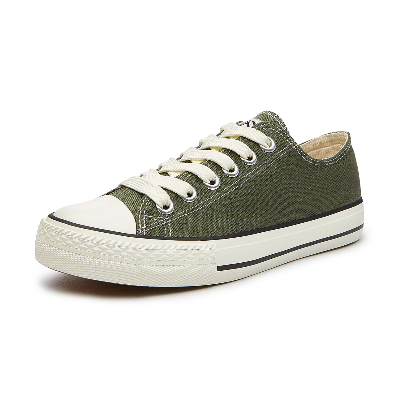 人本鞋官方旗舰店正品官网经典情侣帆布鞋 韩版潮 低帮布鞋 女鞋