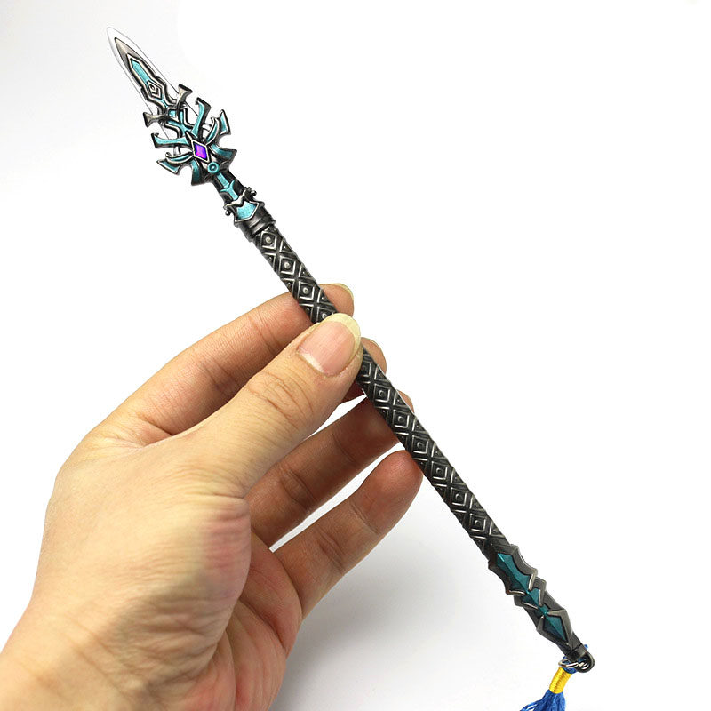 唐三蓝签字笔小礼文具创意笔杆金属武器中性笔兵器中性笔