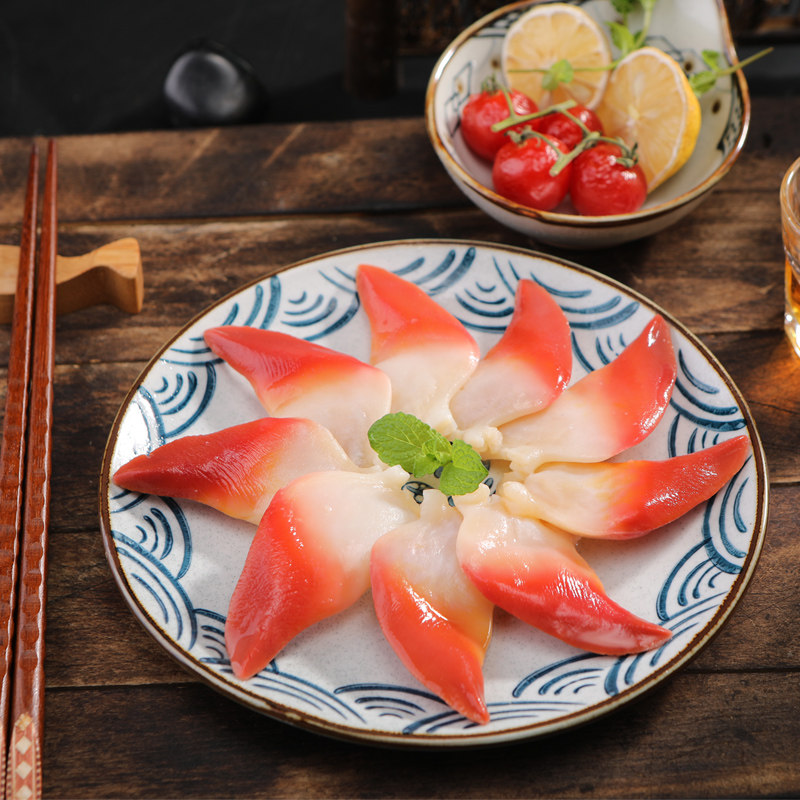 北极贝刺身切片新鲜即食大号s级约16片日料拼盘鲜活冷冻海鲜水产