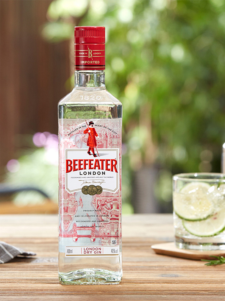 特调beefeater富达金酒700mlgin将军发达洋酒基酒金酒