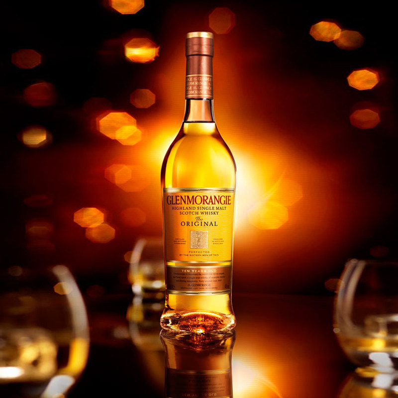 倾酌格兰杰经典10年单一麦芽苏格兰威士忌700ml进口威士忌