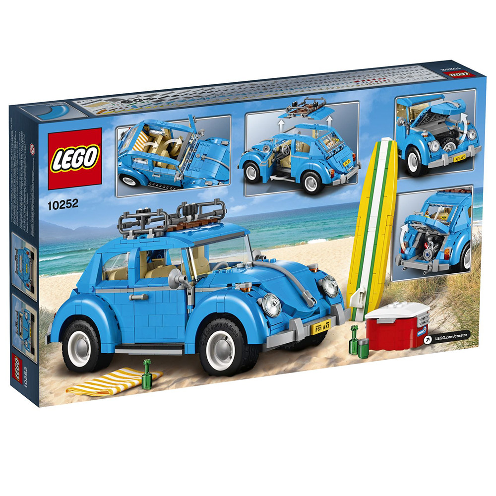 lego乐高创意百变系列10252大众甲壳虫汽车跑车塑料积木