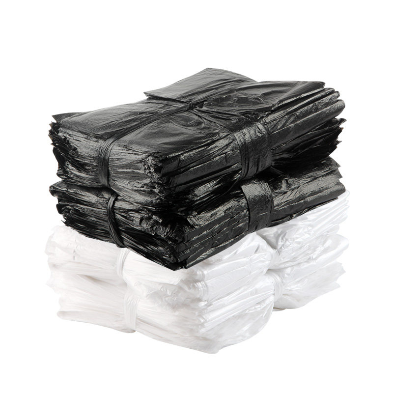 宾馆酒店客房用品一次性白色平口加厚小垃圾袋家用45*45*50