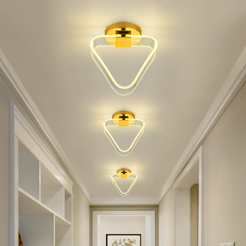 现代简约led过道走廊造型射灯轻奢创意玄关天花射灯