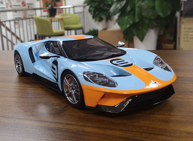 gtspirit福特gulf海湾石油涂装9号ford汽车模型车模