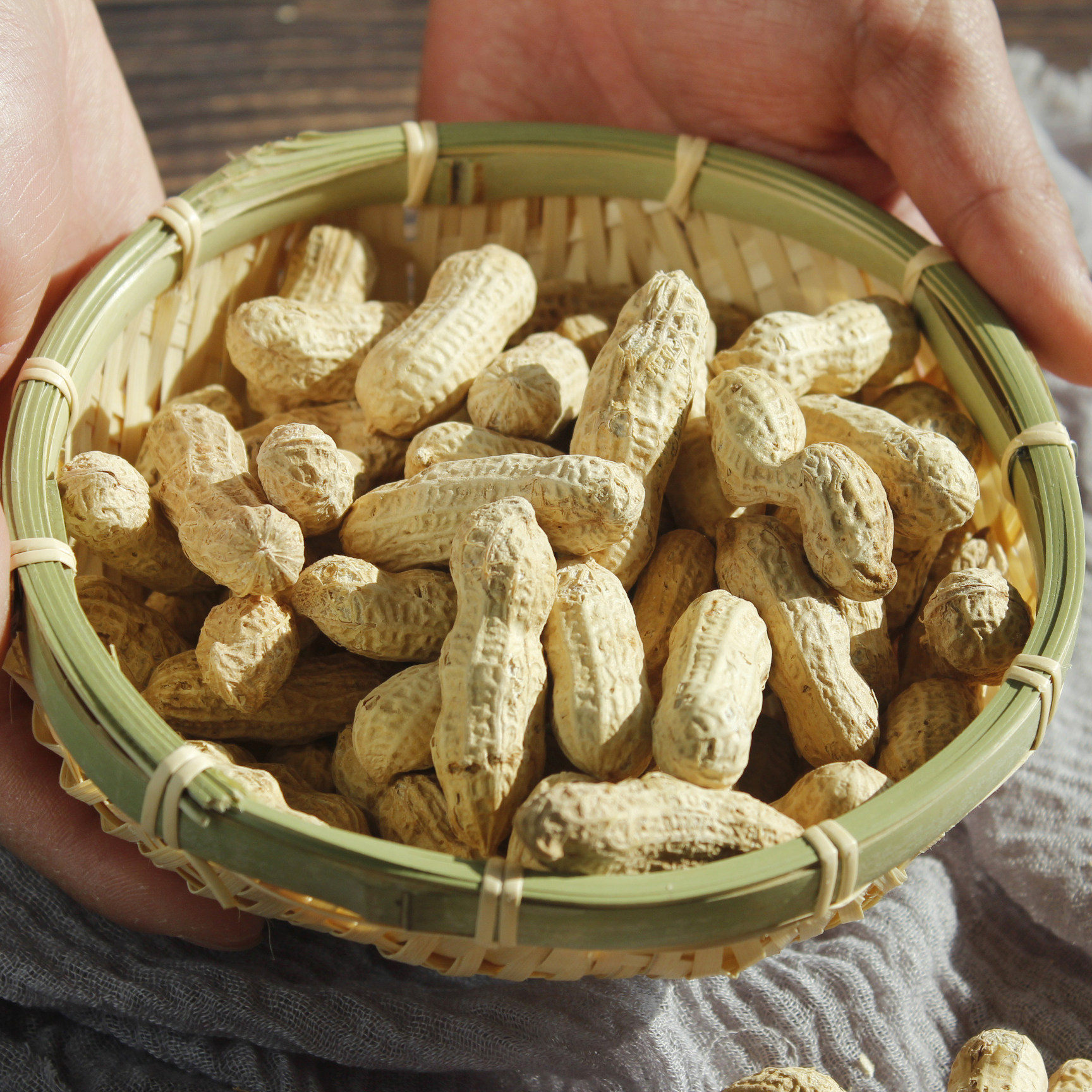 福建龙岩湿烤红花生2斤4斤颗粒饱满传统工艺花生