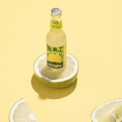 碧山村精酿柚来了蜂蜜柚子汽水225ml6瓶碳酸苏打水饮料0添加包邮