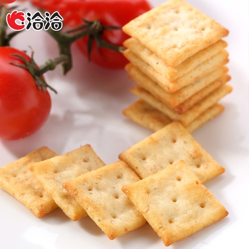 洽洽喀吱脆薯12支恰恰饼干多口口味组合嘎吱膨化食品