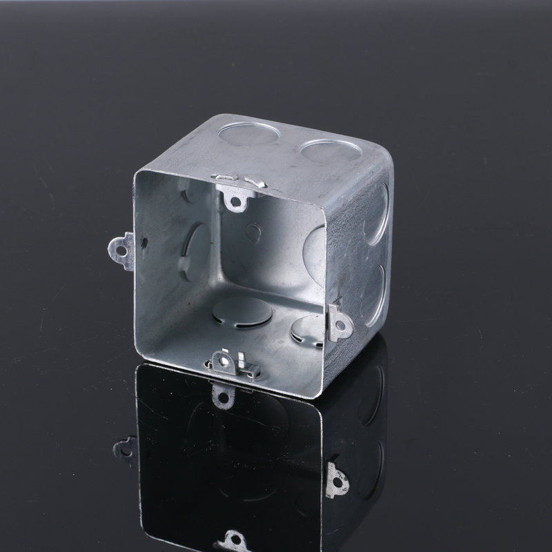 厂家 管件配件穿线管专用接线盒铁方盒j外耳铁线盒
