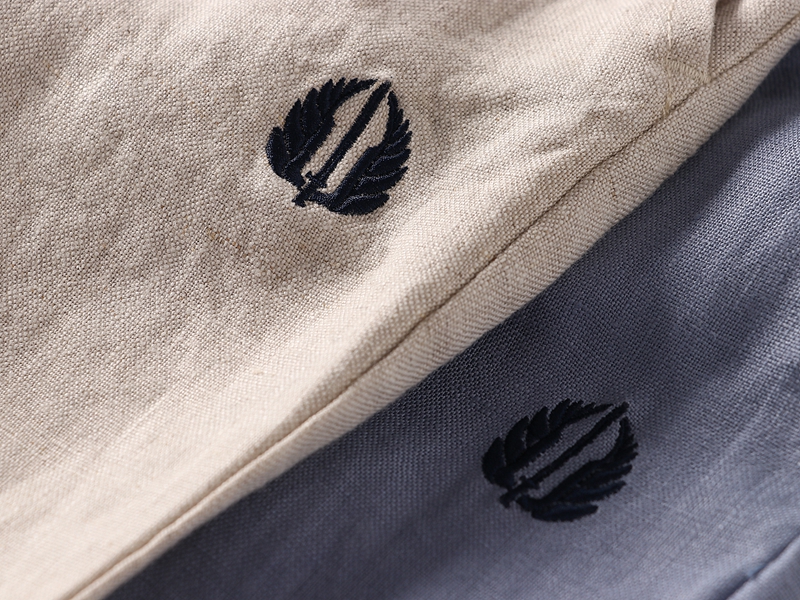 如此高端！出口德国！100%纯亚麻男士松紧腰休闲雅痞束脚长裤剪标