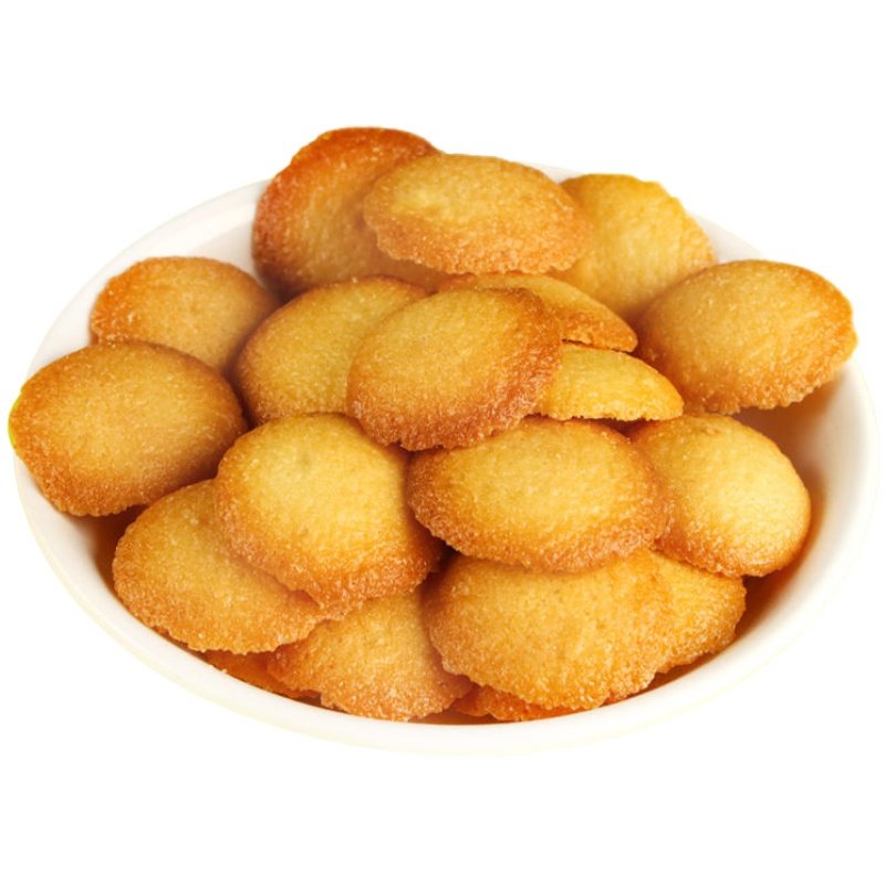 鸡蛋饼干脱单老式蛋糕无油小圆仔脆8090怀旧蛋圆饼干