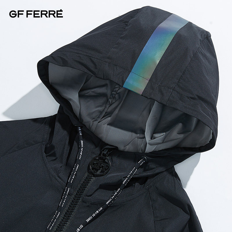 gfferre吉弗意大利轻奢潮牌男装秋冬连帽夹克衫夹克